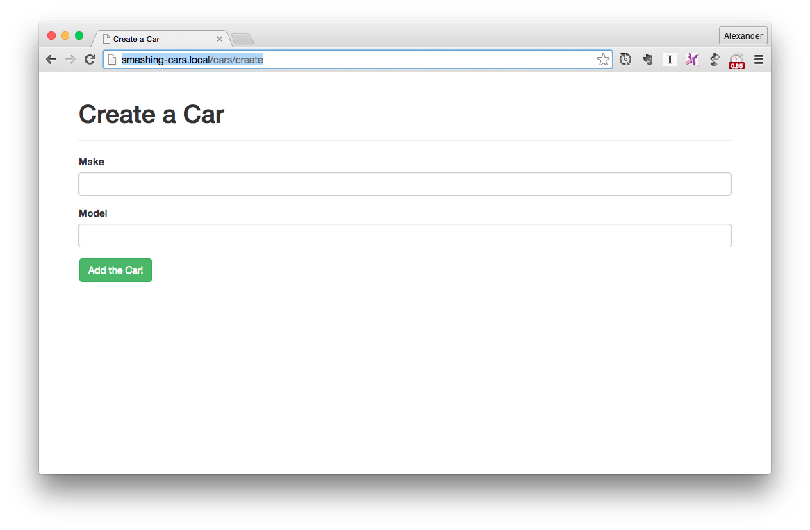 Form model. Laravel forms. Create a form element. Create a form element freecodecanp. Laravel not submit form if empty field.